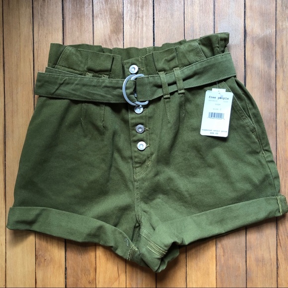 NWT Free People Cindy Utility Shorts - Picture 3 of 4